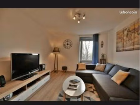 appartement cosy  meuble  avec parking et balcon