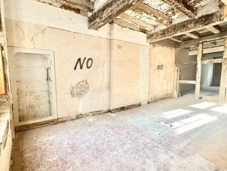 magnifique plateau à aménager (studio avec grande terrasse)