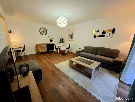 location meublée t2 – 50 m² – secteur pont des demoiselles/côte pavée