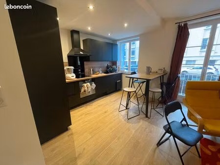 à louer – appartement meublé 58 4 m² – salins/vallières