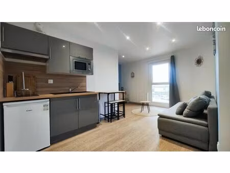 studio meublé neuf – boulevard des graville – le havre