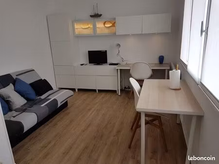 le touquet paris plage 62520 : studio entièrement meublé et équipé idéal pour etudiant