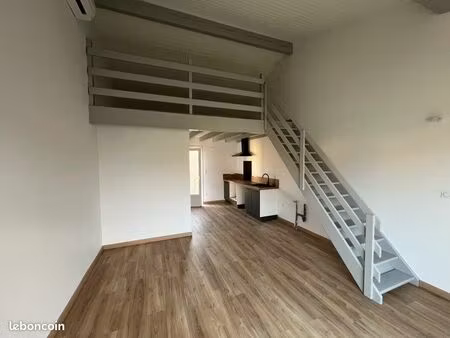 studio avec mezzanine