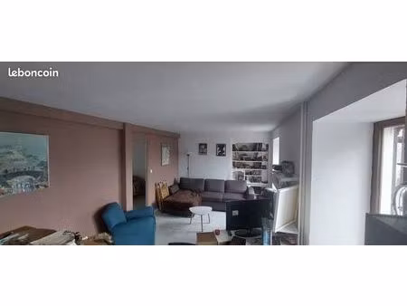 f3 60m2 avec terrain au bord au bord de la vienne à 5 minutes de limoges