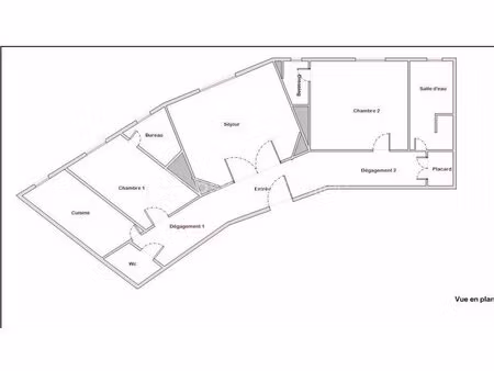 appartement de 89 m² à chelles