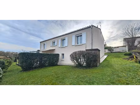 saintes - maison vivable de plain pied - rive gauche