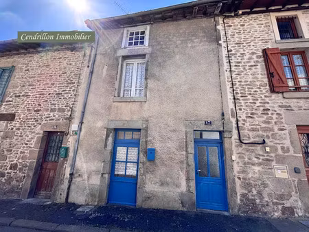 vente maison 4 pièces 65 m² à bourganeuf (23400)  59 400 €