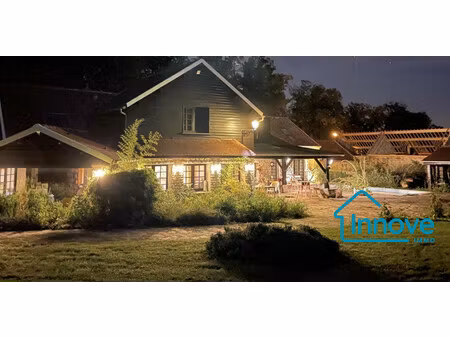 proprieté de caractère de 600 m2 dans le mantois-26000m2 de te