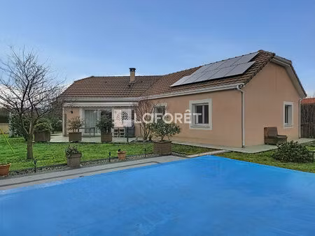 maison contemporaine plain pied avec piscine proche orthez 5 pièce(s) 118m²