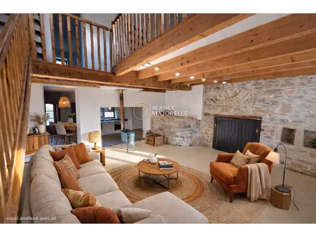 volumes rares   pièce de vie de 64 m²   jardin sans vis-à-vis  calme absolu