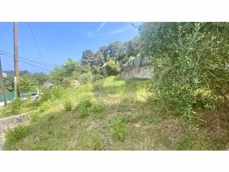 vente terrain constructible à gorbio