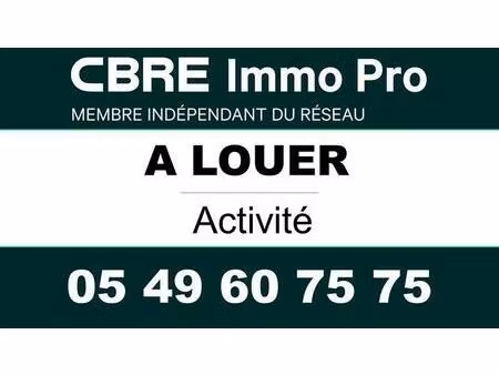 location entrepôt / local d'activités poitiers 225 m²