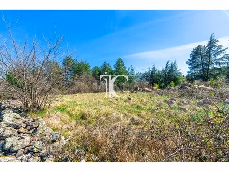 achat terrain 1 350m² les vans 07140