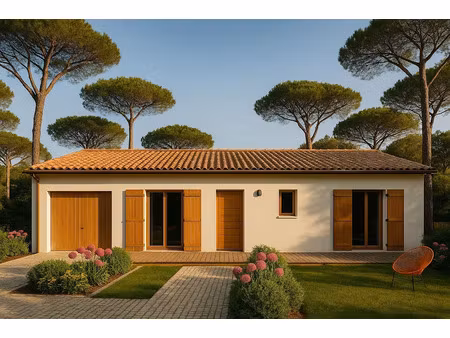 vente maison neuve 4 pièces 80 m² à hostens (33125)  185 000 €