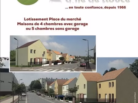 vente maison 5 pièces 89 m² à noyon (60400)  192 900 €