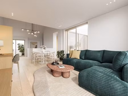 nieuwbouw 1-slaapkamerappartement met 2 terrassen in hartje gent