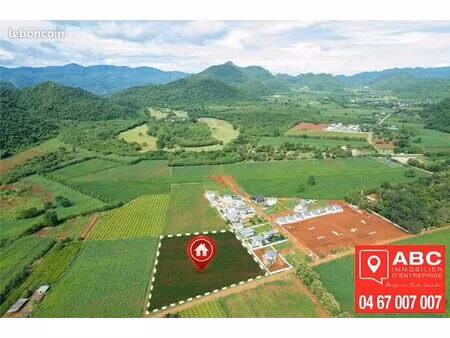 terrain 3 217 m² ille sur tet