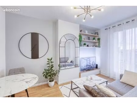 argenteuil – 2 pièces rénové et meublé – quartier orgemont colonie – loué