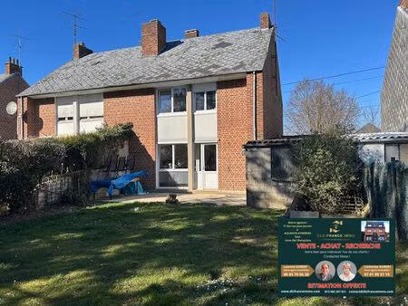 vente maison 5 pièces maubeuge (59600)