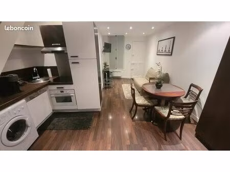 2 pièces duplex - t2 meublé de 45m2 + terrasse de 20m2 à courbevoie - paris la défense