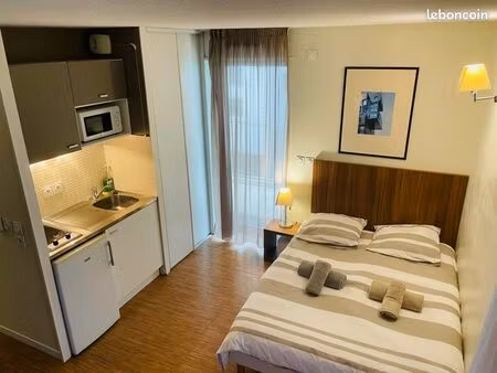 studio confluence chic + piscine+salle de sport