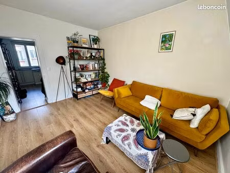 à louer – t3 meublé – 33 m² – paris 20e
