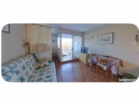 studio cap d’agde piscine balcon