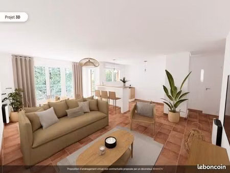 appartement 3 pièces 64 m²