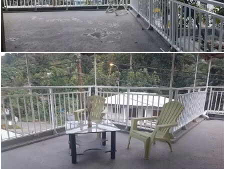 haut de villa en mezzanine