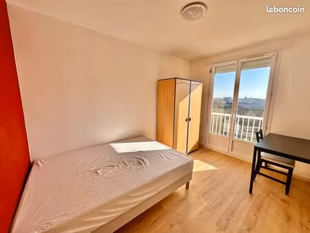 appartement spacieux et lumineux proche centre ville et commodités - idéal colocation