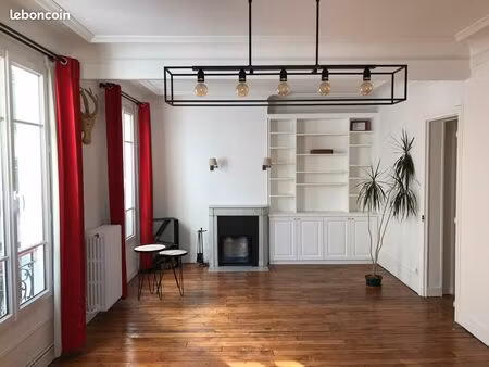 loue appartement 2 pièces - mairie paris 15ème - excellent état - 55m² - disponible fin ja