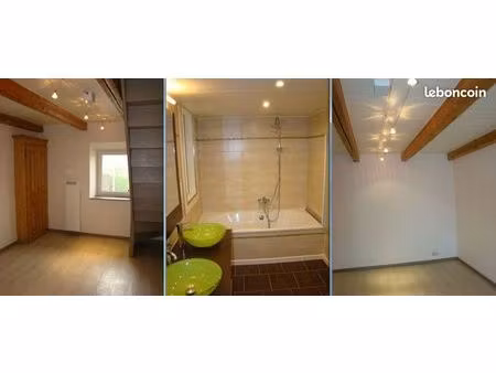 t3 meublé triplex en maison