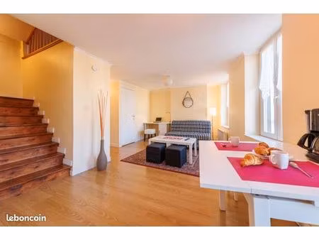 centre chamalieres duplex meublé