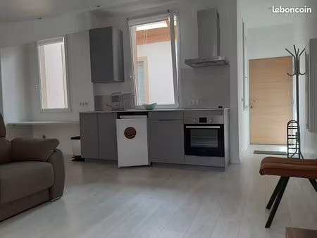 appartement f1 bis avec chambre séparée