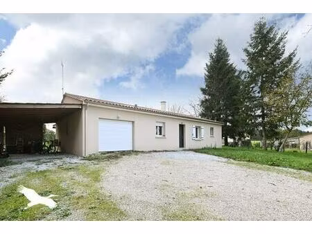 vente maison 4 pièces 92 m² saint-adjutory (16310)