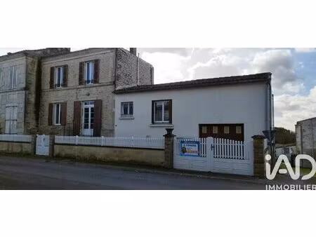vente maison 4 pièces 87 m² rives-de-boutonne (17470)
