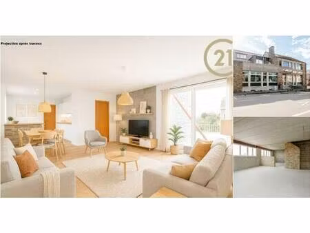 appartement à vendre avec terrasse et 3 chambres   assesse (vbd72162)