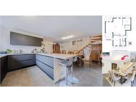 duplex à vendre avec terrasse et 3 chambres   theux (vbd72116)