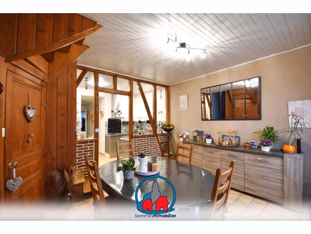 achat maison 3 pièces 66m² st leger les domart 80780