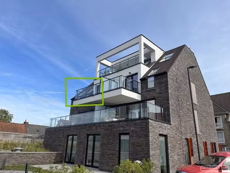 nieuw appartement te huur centrum anzegem  eigen parking  fietsenstalling