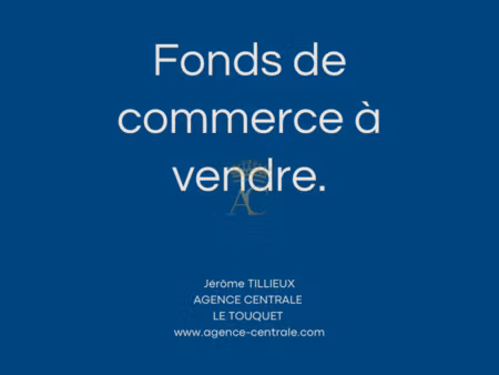 en vente fonds de commerce 68 m² – 139 000 € |le touquet-paris-plage