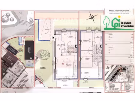 vente maison 5 pièces 105.5 m² à hermanville-sur-mer (14880)  365 900 €