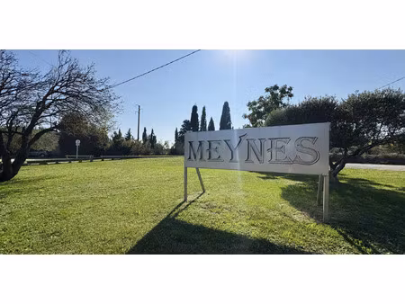 vente terrain 1013 m² meynes (30840)