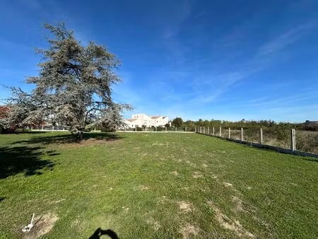 vente terrain 230 m² portets (33640)