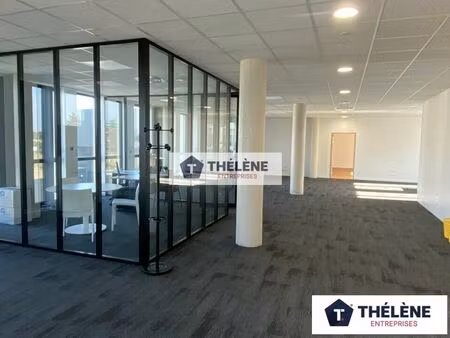 location bureau 129m2 mauguio 34130 - 2617 € - surface privée