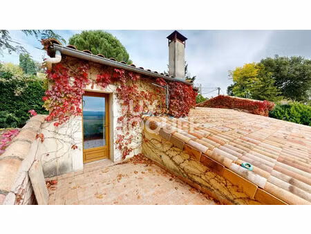 à vendre - maison 5 pièces avec vue panoramique sur la vallée de la drôme à allex 26400