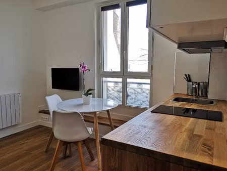 location appartement 2 pièces  22.72m²  paris 17
