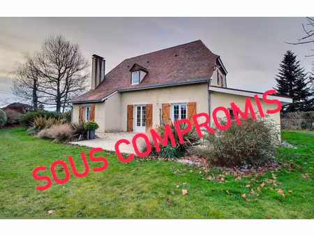 vente maison 5 pièces 146m2 sedzère 64160 - 318000 € - surface privée