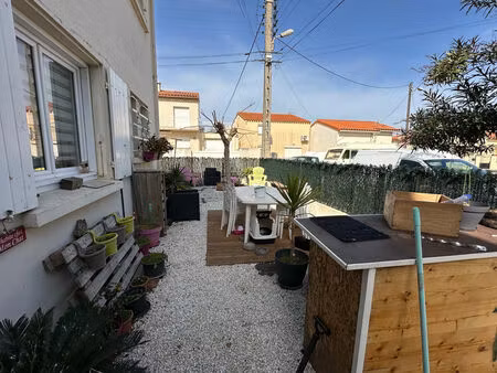 vente appartement 3 pièces 40m2 canet-en-roussillon 66140 - 125000 € - surface privée