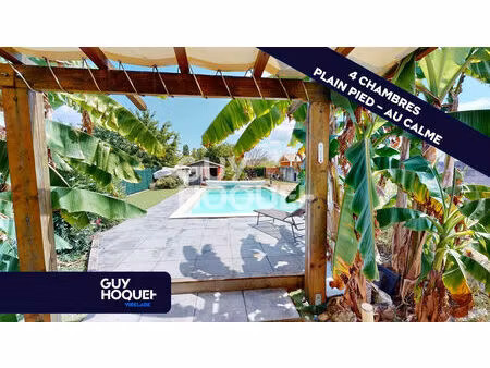 plain pied  4 chambres  piscine  au calme